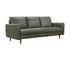 Rialto Sofa - Moss Green Leather