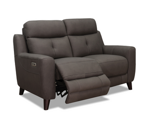 Ritchie Loveseat - Power Reclining w/ Power Headrests - Chocolate Leather