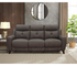 Ritchie Sofa - Power Reclining w/ Power Headrests - Chocolate Leather