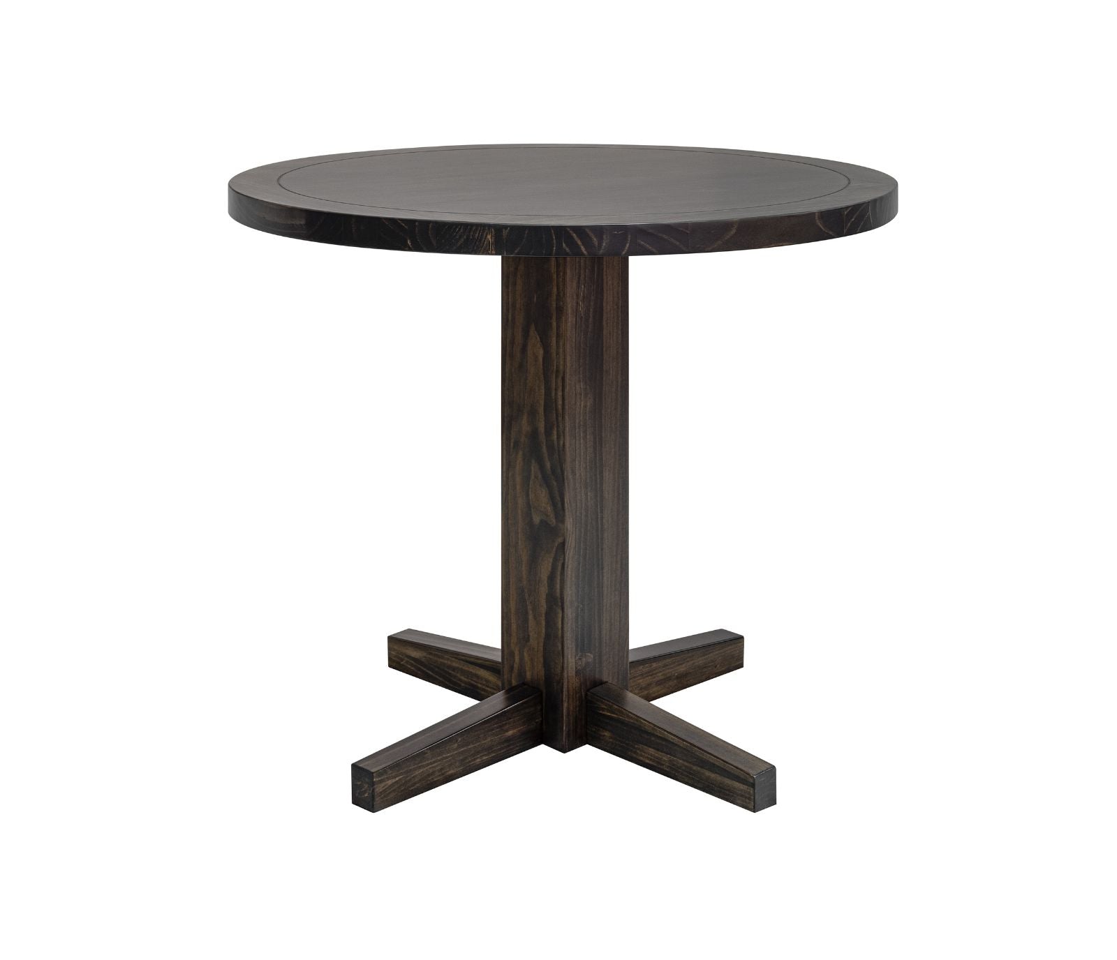 Stella 36" Round Dining Table - Charcoal - Custom