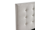 Savoy Upholstered Bed w/ Lift Storage - Beige Fabric