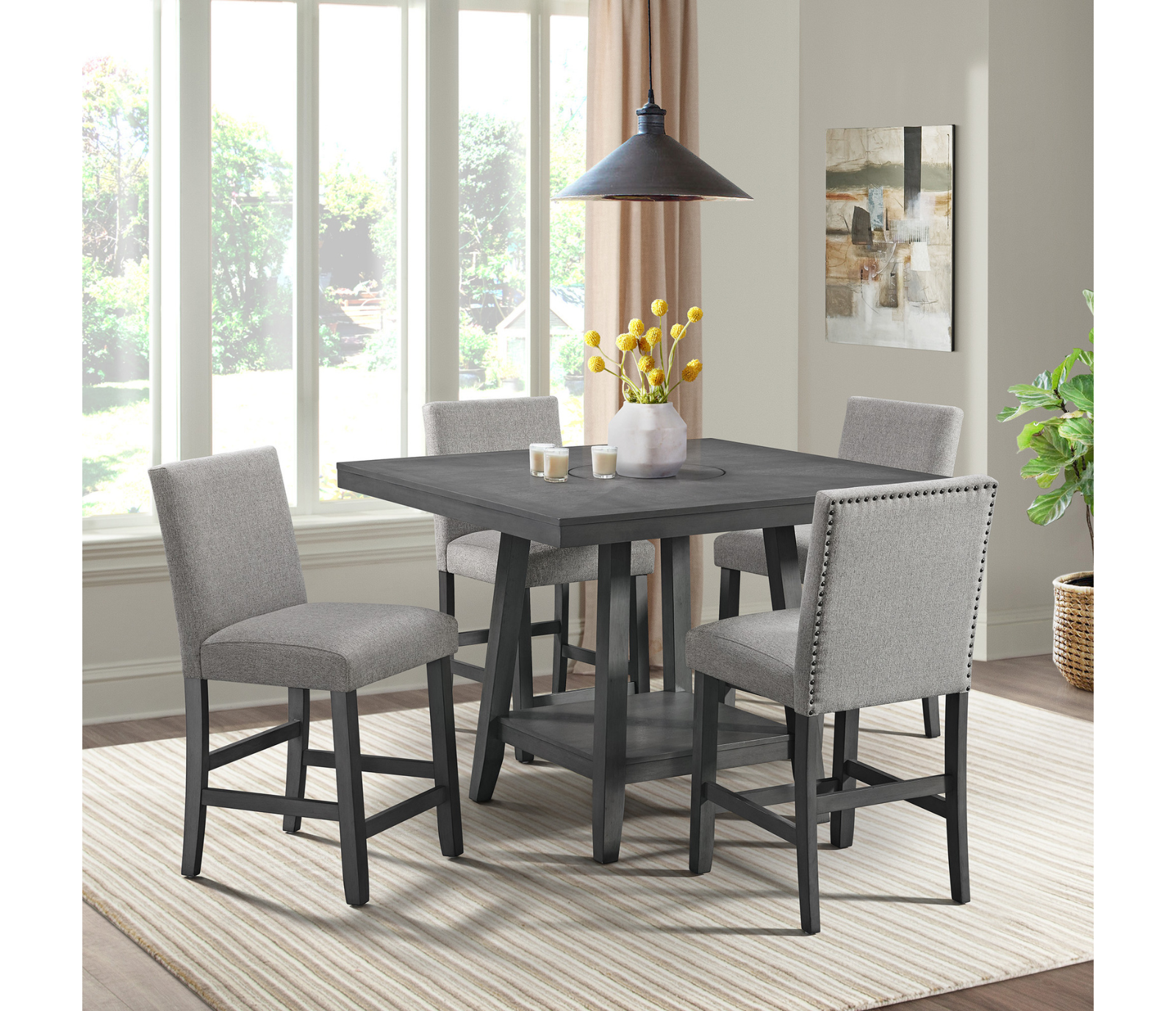 Seneca 7 Piece Dining Set - Counter Height