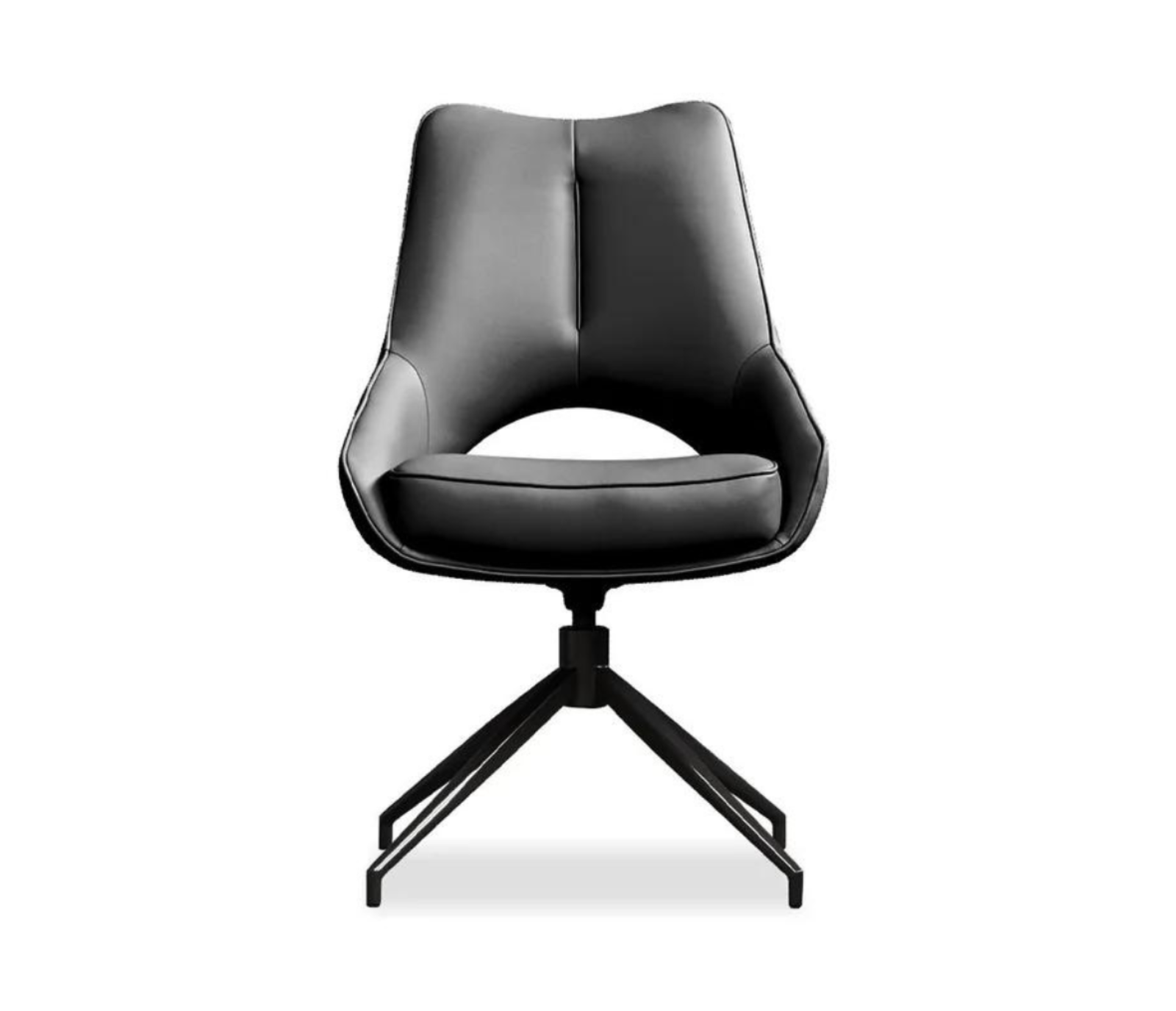 Sofia Swivel Side Chair - Onix Black