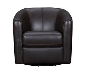 Soho Swivel Chair - Black Coffee
