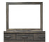 Stella Dresser and Mirror - Charcoal - Custom