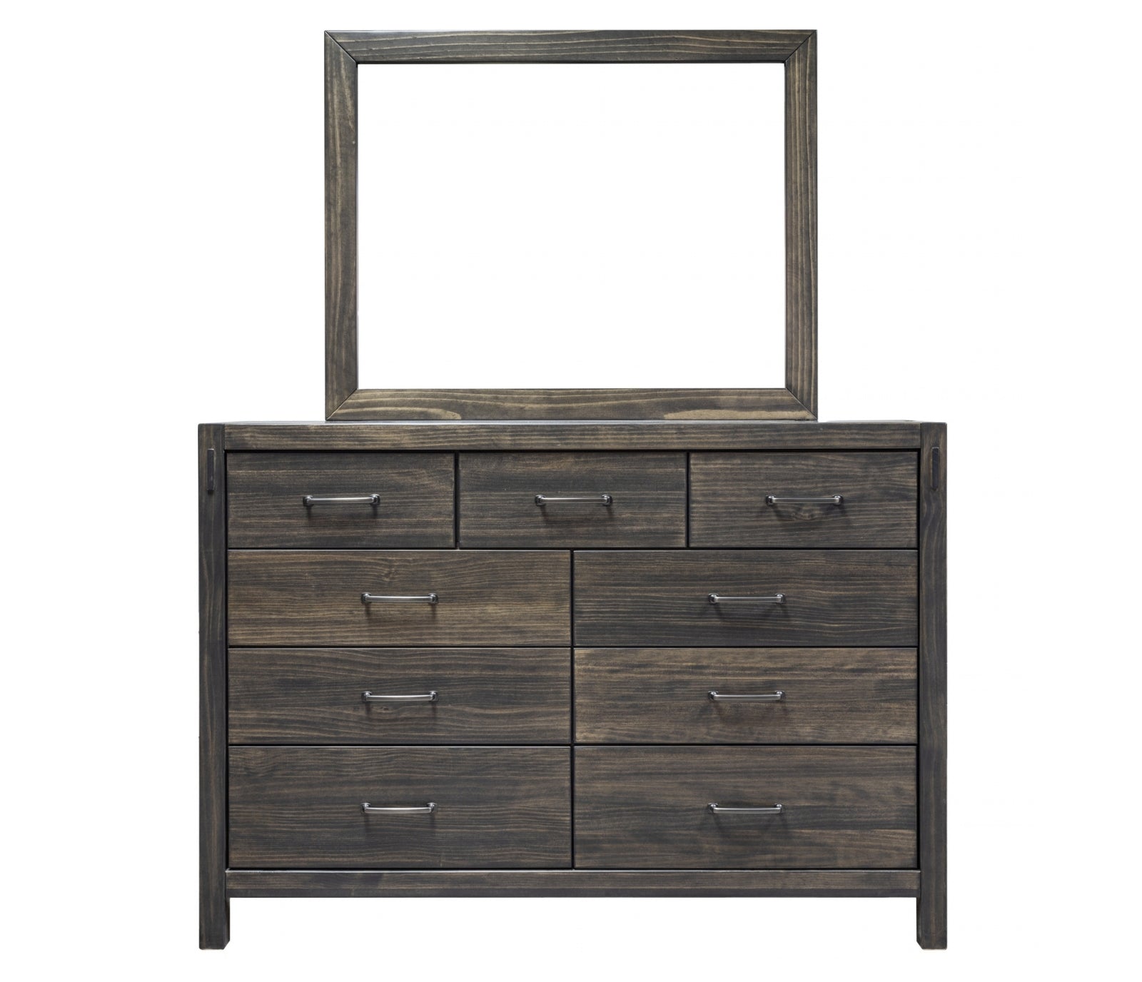 Stella Dresser and Mirror - Charcoal - Custom