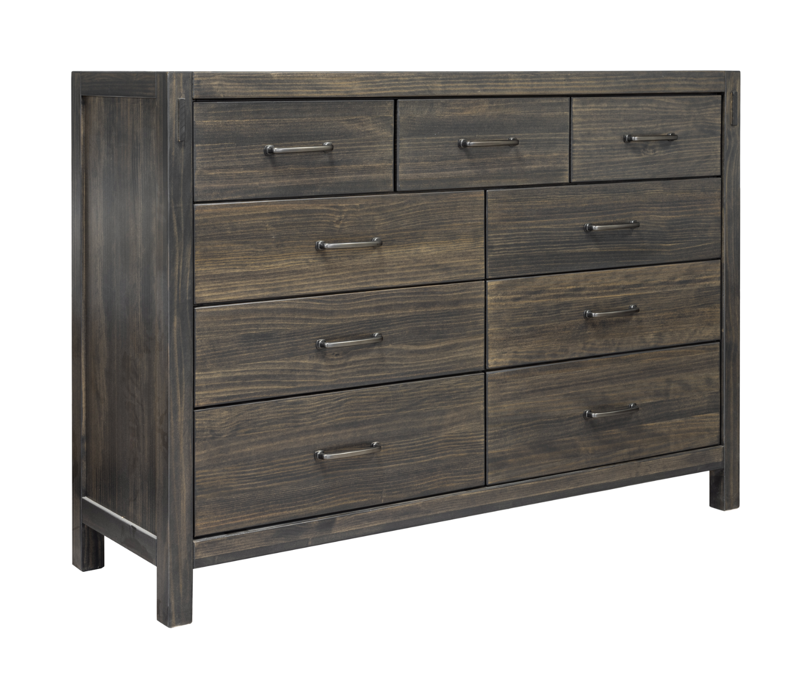 Stella Dresser and Mirror -  Charcoal - Custom