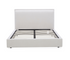 Stratton Upholstered Bed - White Sand Fabric