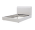 Stratton Upholstered Bed - White Sand Fabric