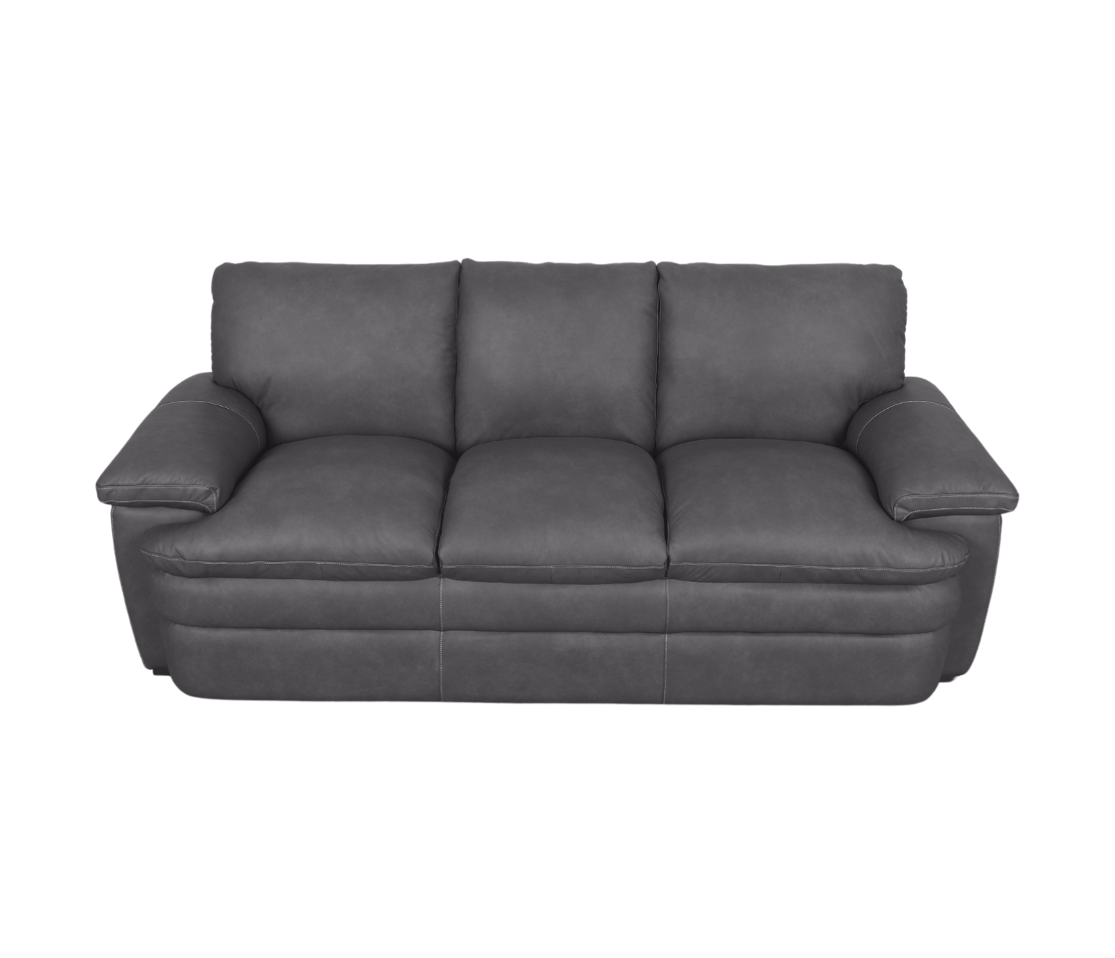 Sylvester Sofa - Dark Grey Leather