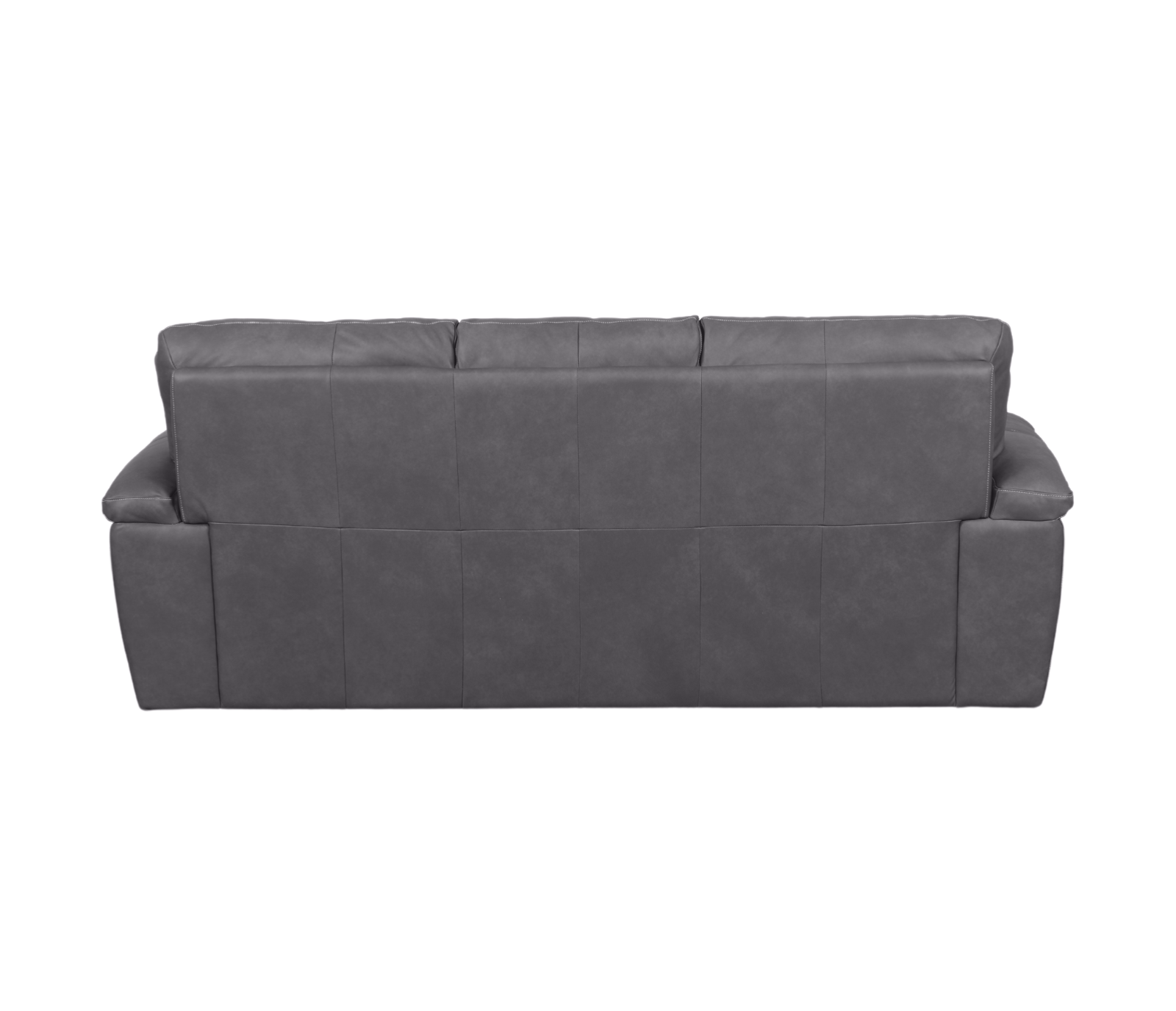 Sylvester Sofa - Dark Grey Leather