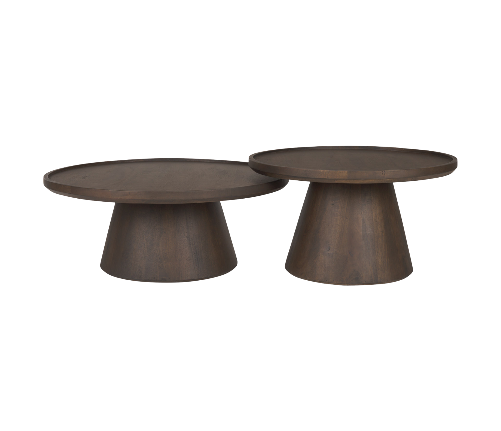 Takoda Nesting Coffee Table - Dark Brown