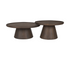 Takoda Nesting Coffee Table - Dark Brown