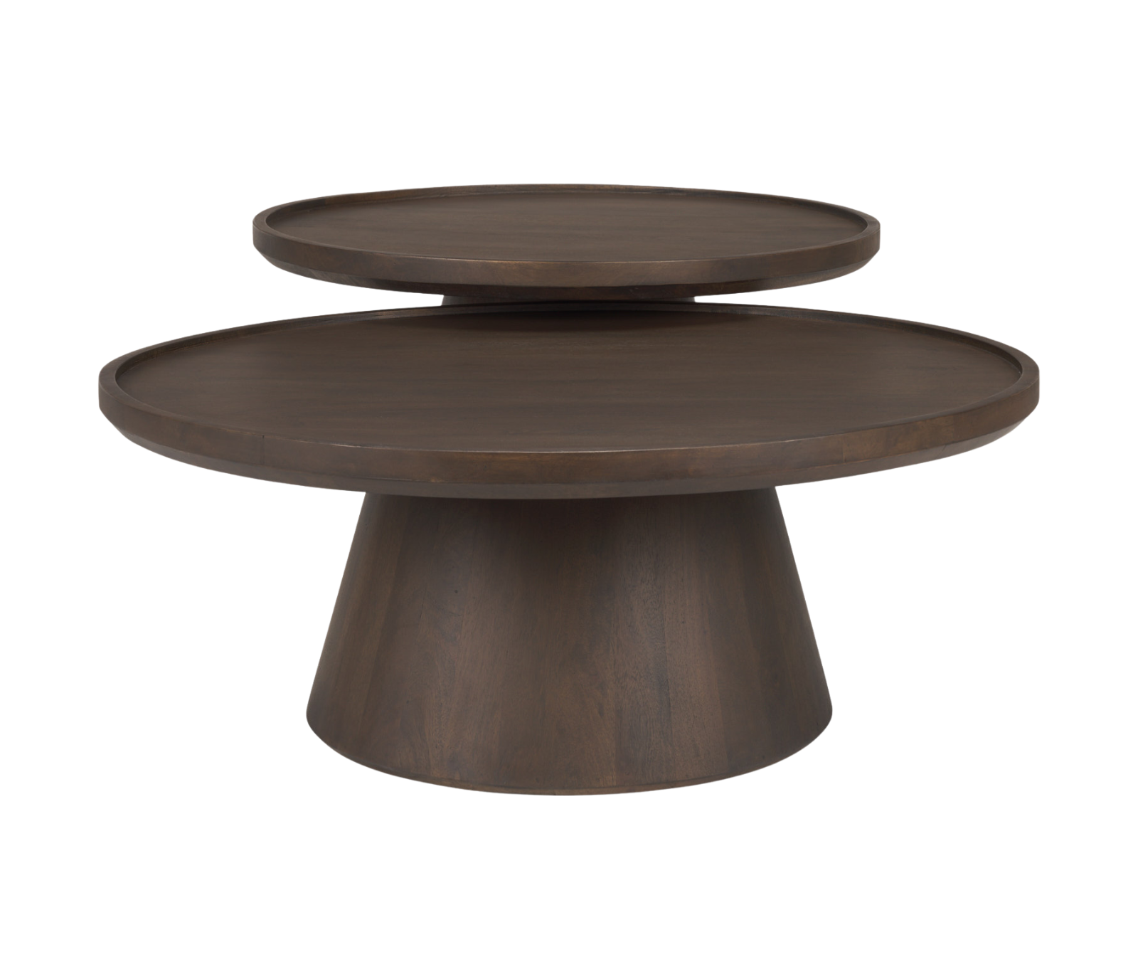 Takoda Nesting Coffee Table - Dark Brown
