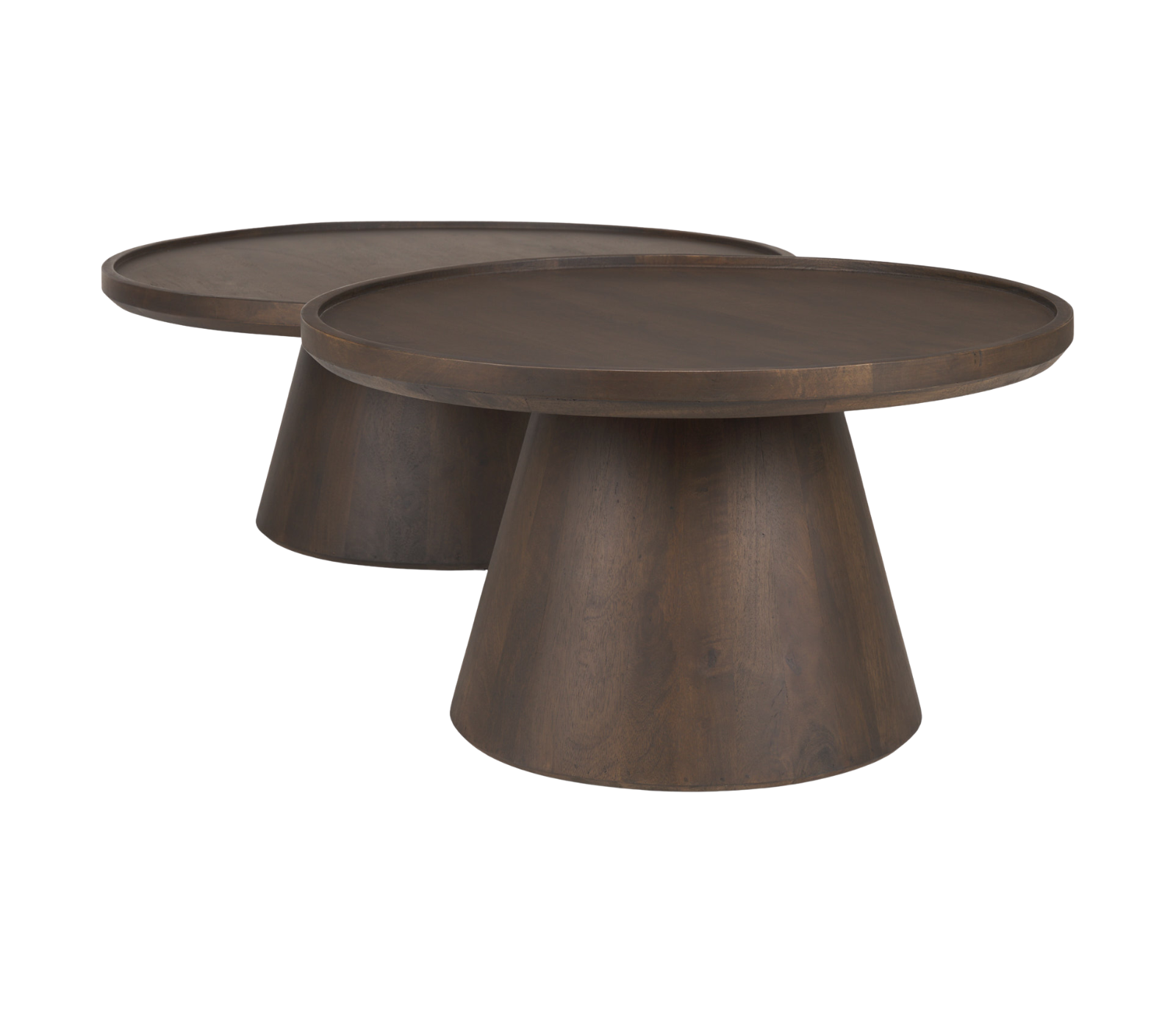 Takoda Nesting Coffee Table - Dark Brown