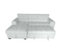 Michelin 2 Piece Sectional w/ Pull-Out Sleeper - Mare White Fabric