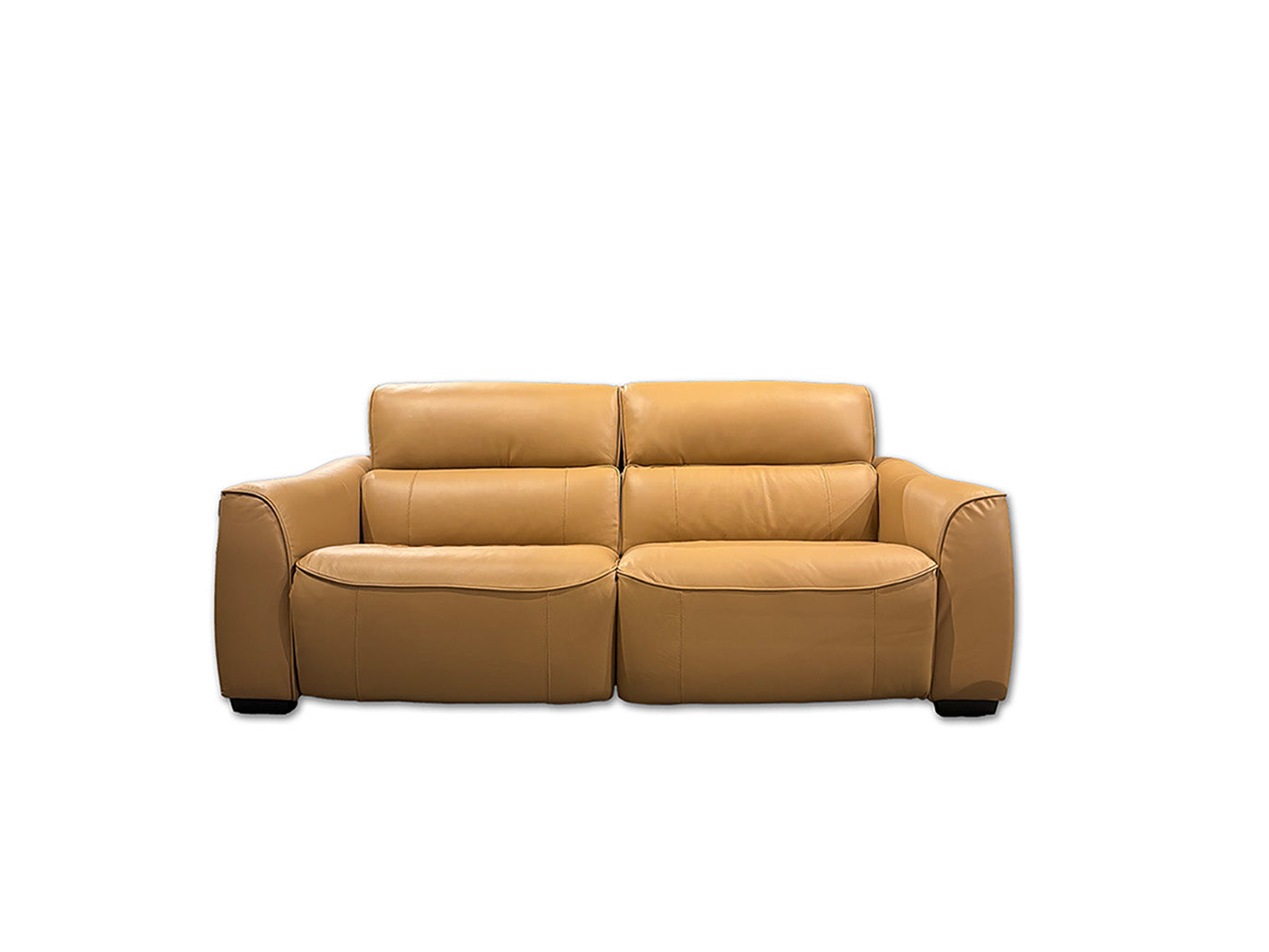 Titan Sofa - Triple Power - Camel Leather