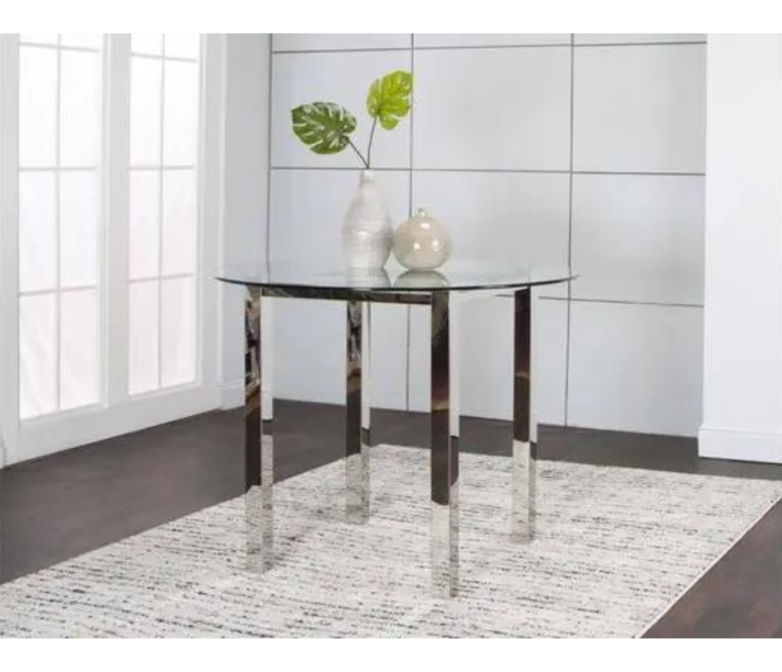 Tomasso 5 Piece Dining - Counter Height - White