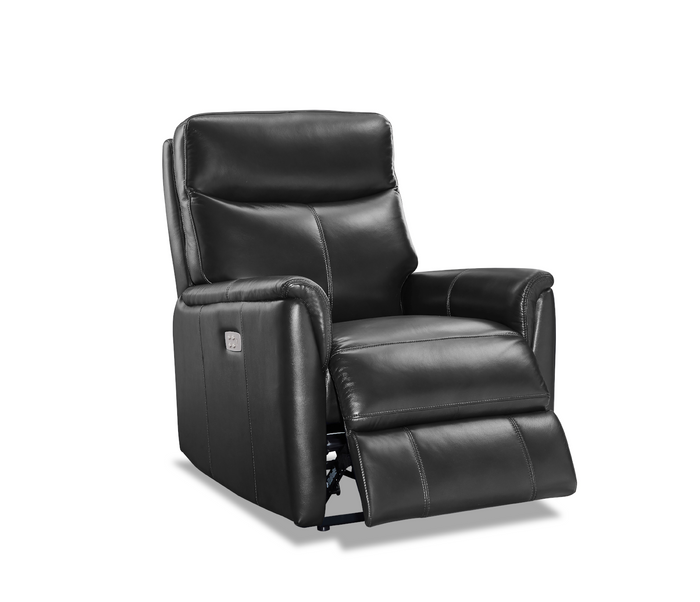 Carson Chair - Power Reclining w/ Power Headrest - Black