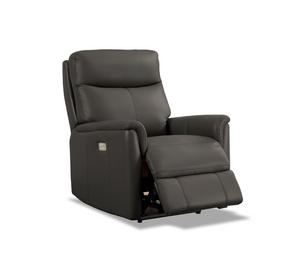Carson Chair - Power Reclining w/ Power Headrest - Quartz Leather