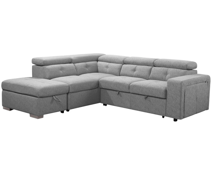 Yaletown 3 Piece Sectional w/ Sleeper