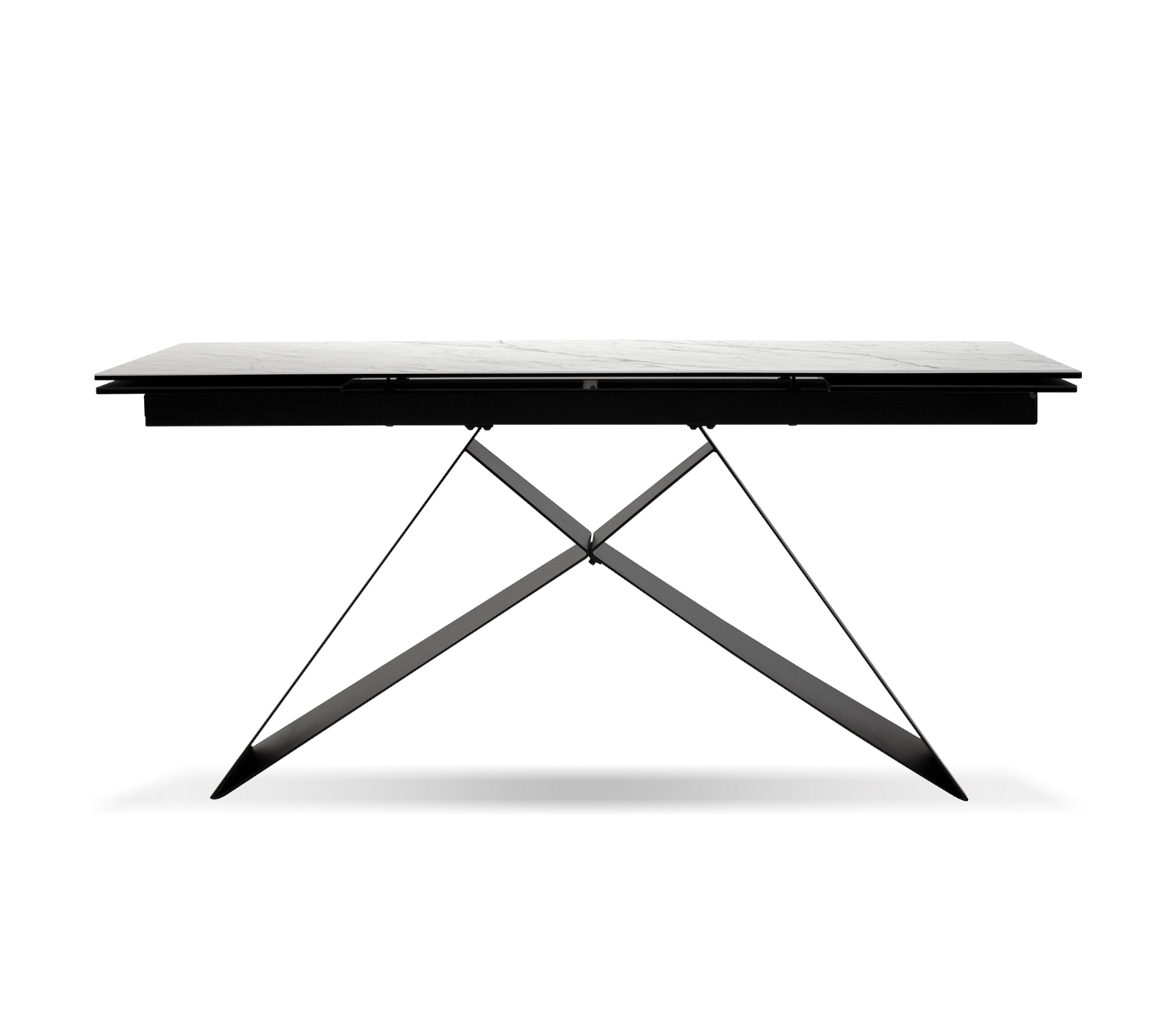 The "W" Dining Table - White