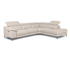 Velar 2 Piece Power Reclining Sectional - Matte Frost Leather