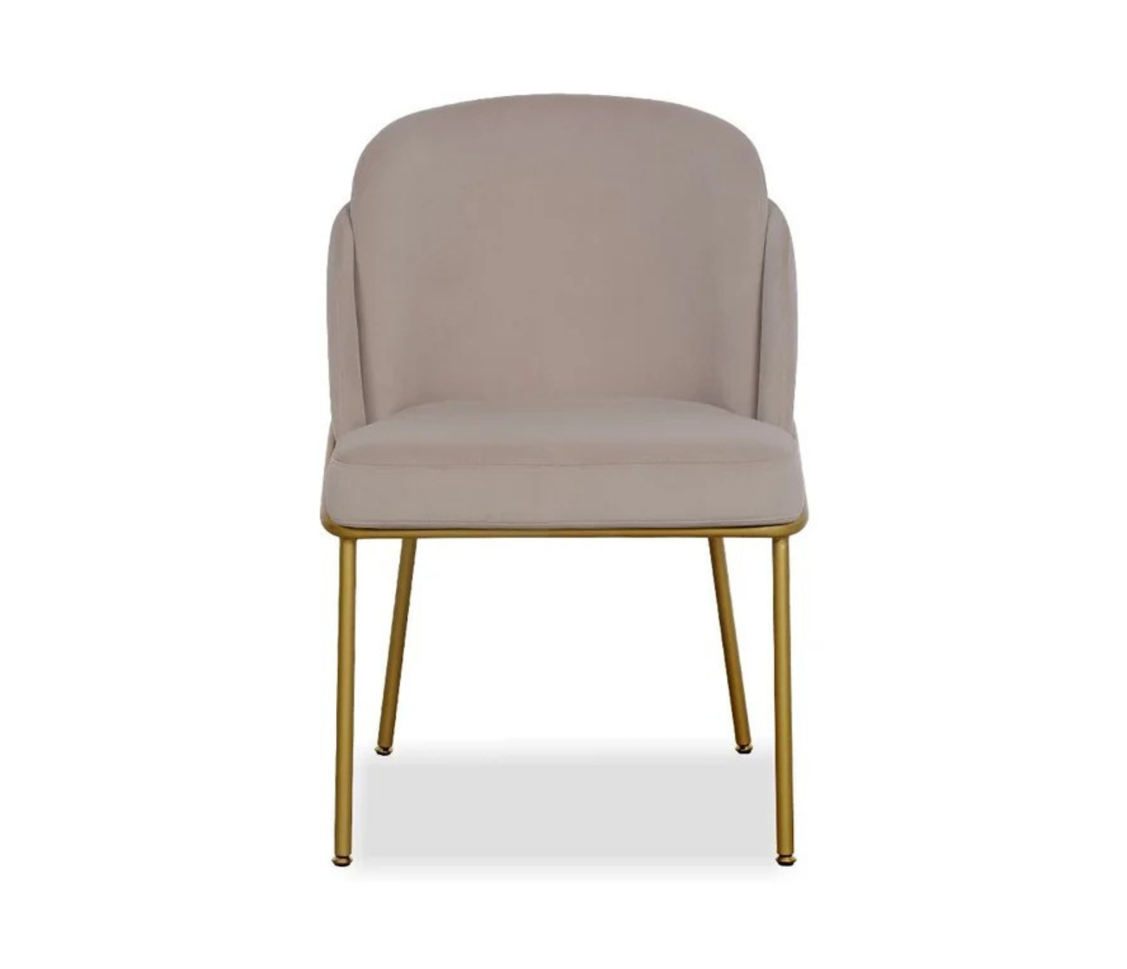 Wallen Dining Chair - Champagne / Gold Base
