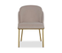 Wallen Dining Chair - Champagne / Gold Base