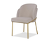 Wallen Dining Chair - Champagne / Gold Base