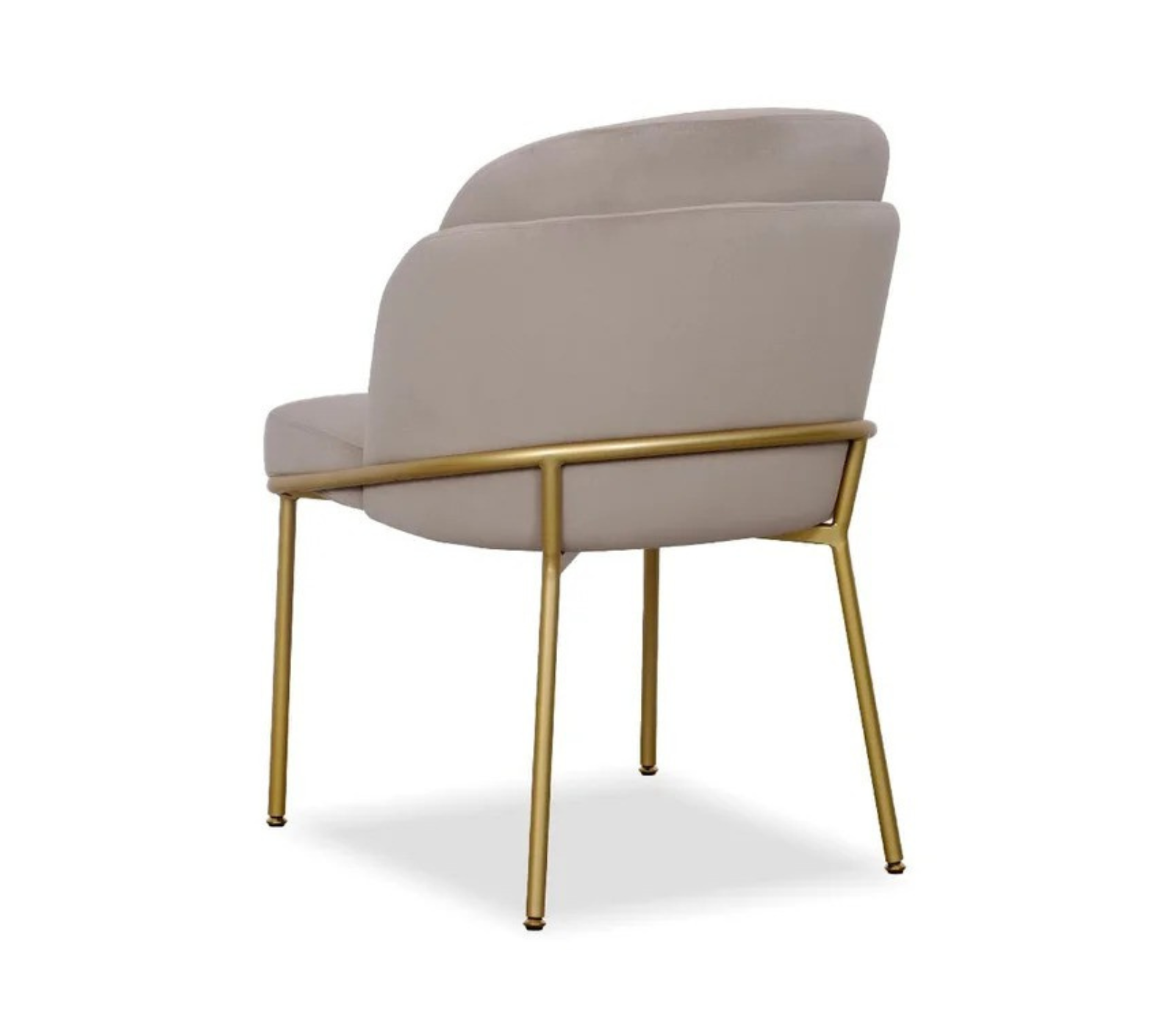 Wallen Dining Chair - Champagne / Gold Base