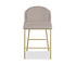 Wallen Counter Stool - Champagne / Gold Base