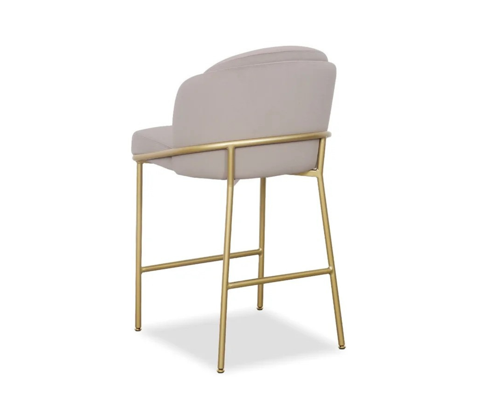 Wallen Counter Stool - Champagne / Gold Base
