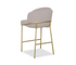 Wallen Counter Stool - Champagne / Gold Base