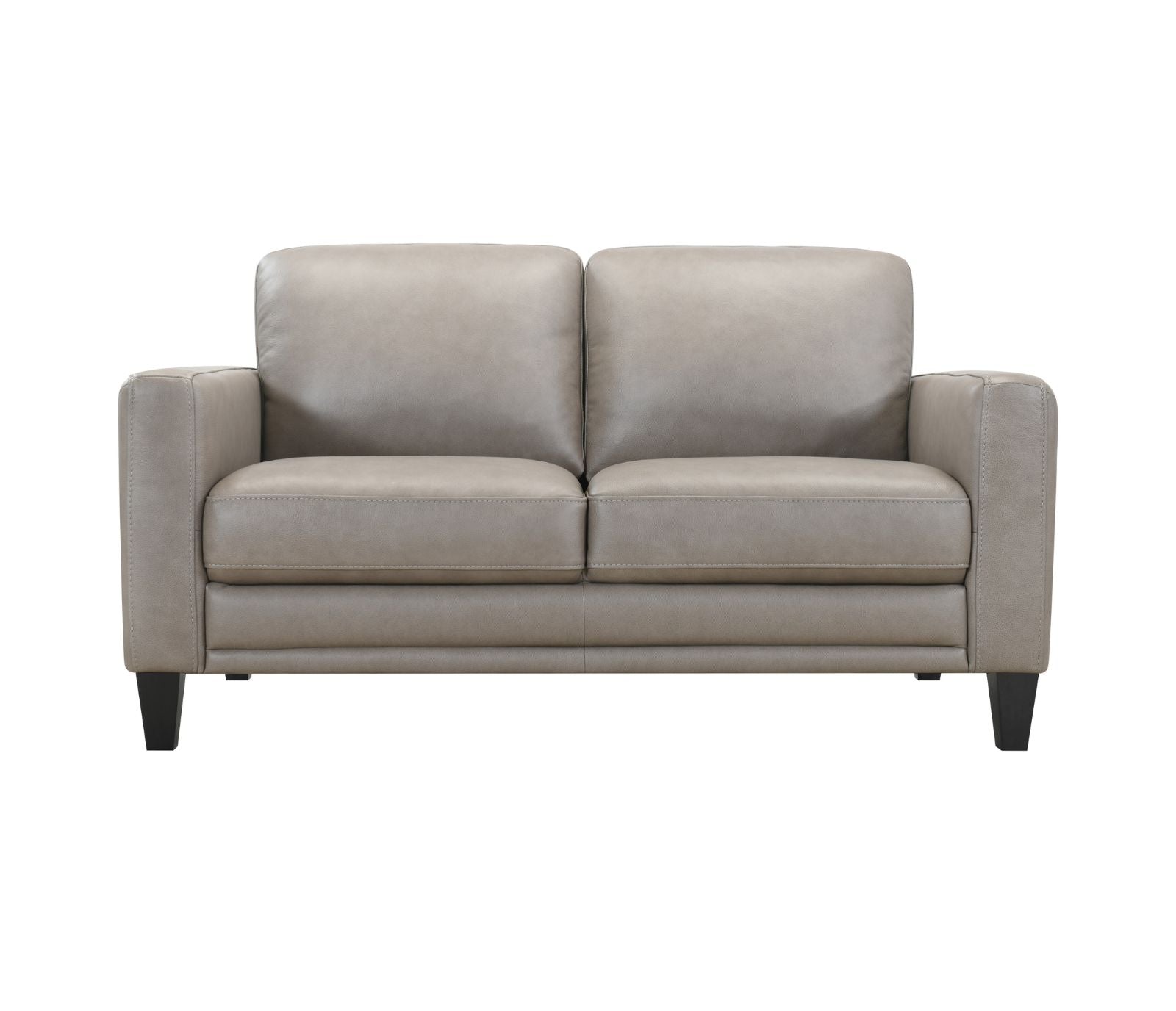 Weston Loveseat - Mushroom Leather