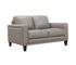 Weston Loveseat - Mushroom Leather