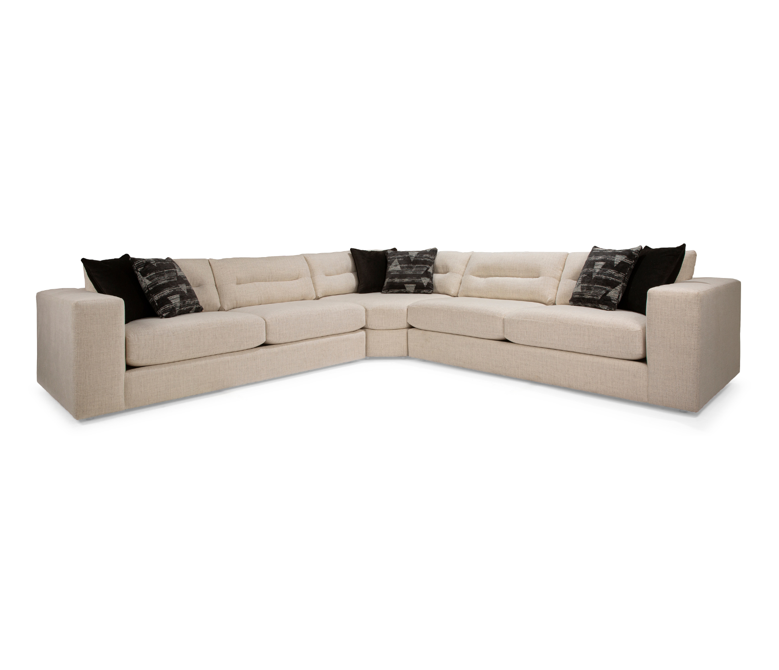Whistler 3 Piece Sectional - Fabric - Custom