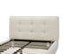 Wynn Upholstered Bed - Oat Fabric