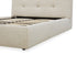 Wynn Upholstered Bed - Oat Fabric