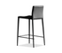 Zade Counter Stool -  Black Leatherette