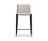 Zade Counter Stool - Taupe Leatherette