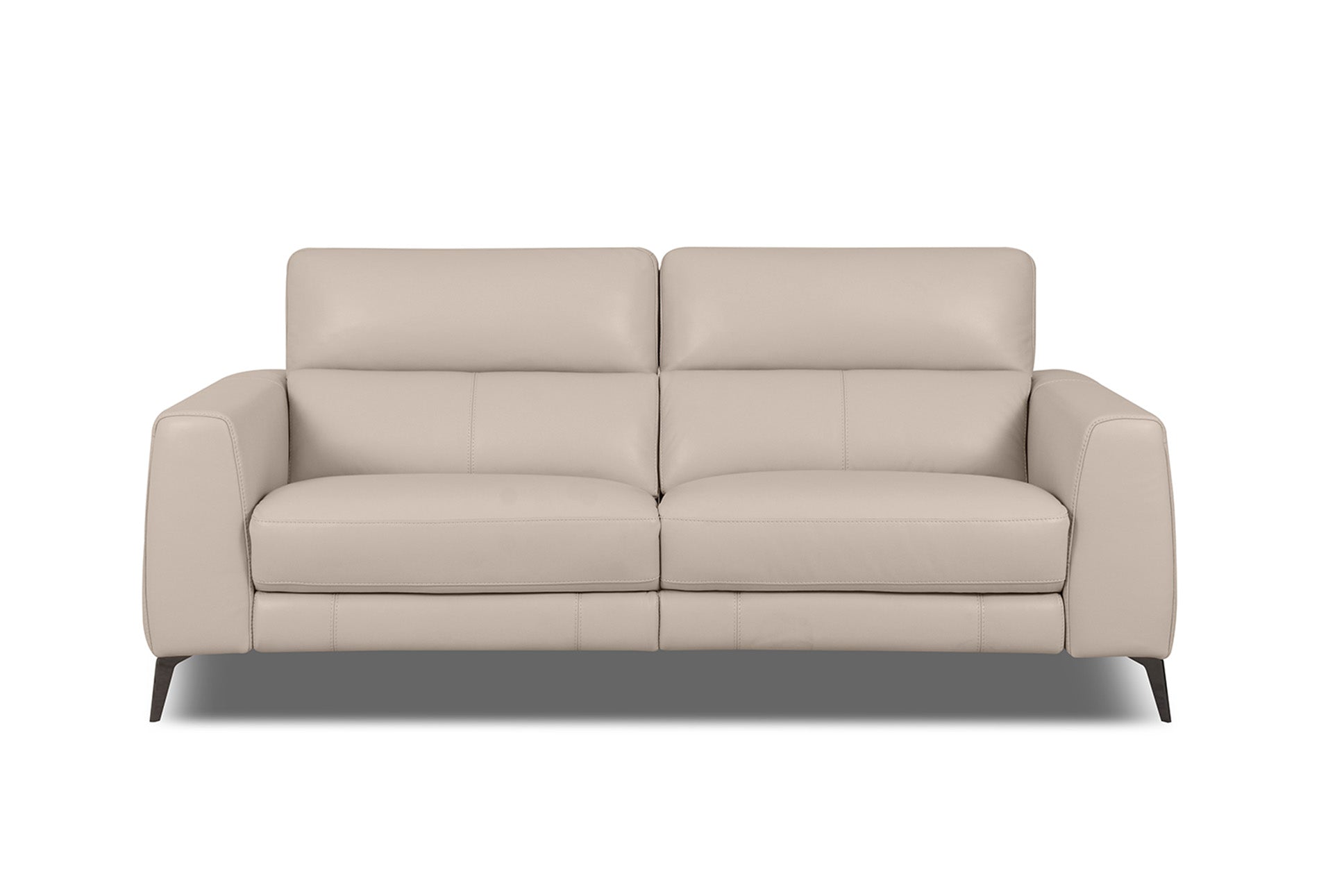 Zara Sofa - Power Reclining w/ Power Headrests - Frost Leather