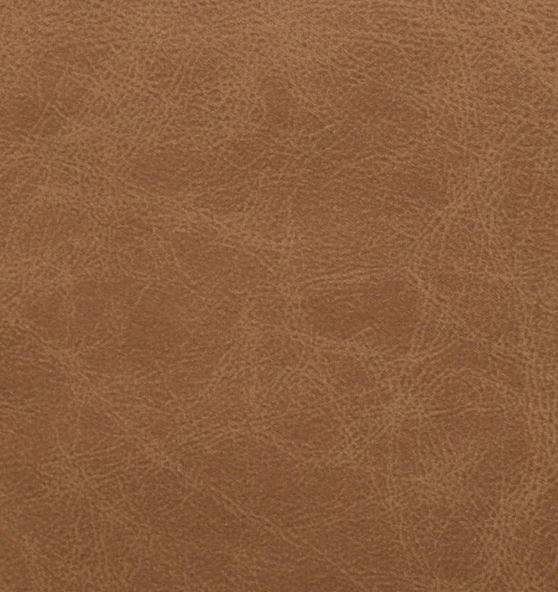 Brisden Dining Chair - Cognac Brown Fabric