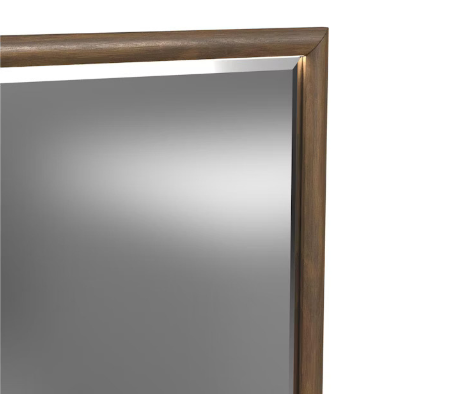 Brisden Dresser & Mirror  w/ LED Lights -  Brown