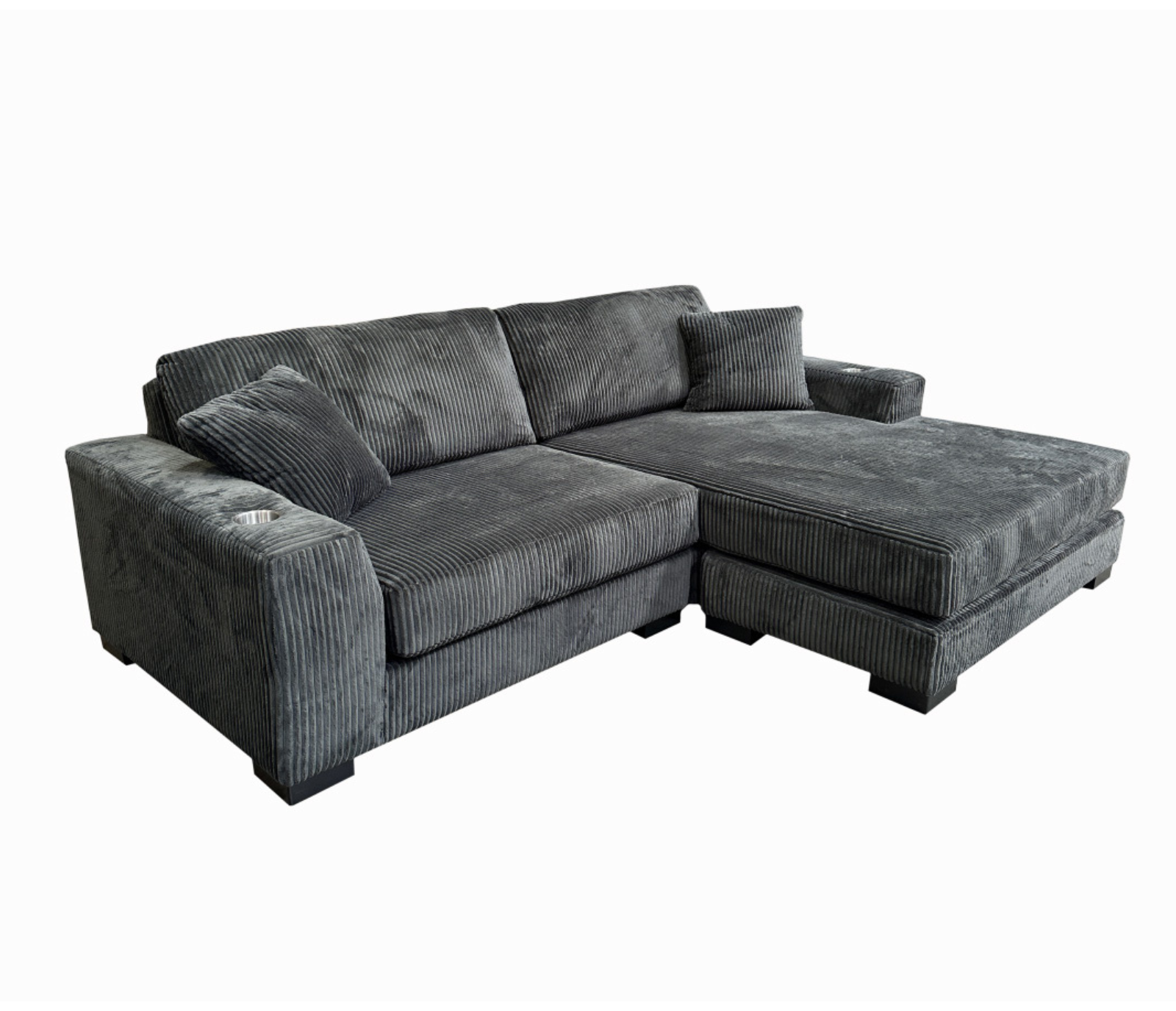 Cabo 2 Piece Sectional w/ Reversible Chaise  - Fabric- Custom