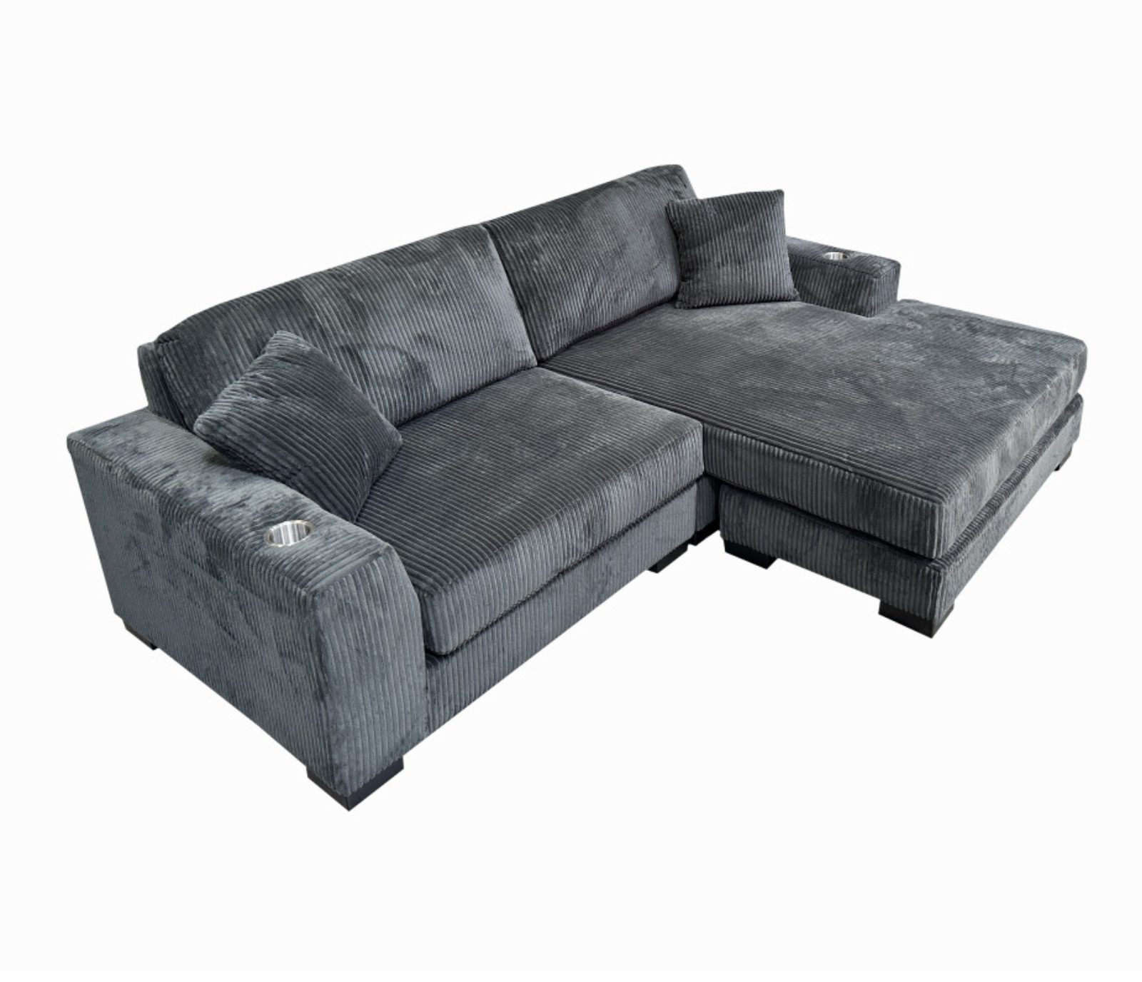 Cabo 2 Piece Sectional w/ Reversible Chaise  - Fabric- Custom