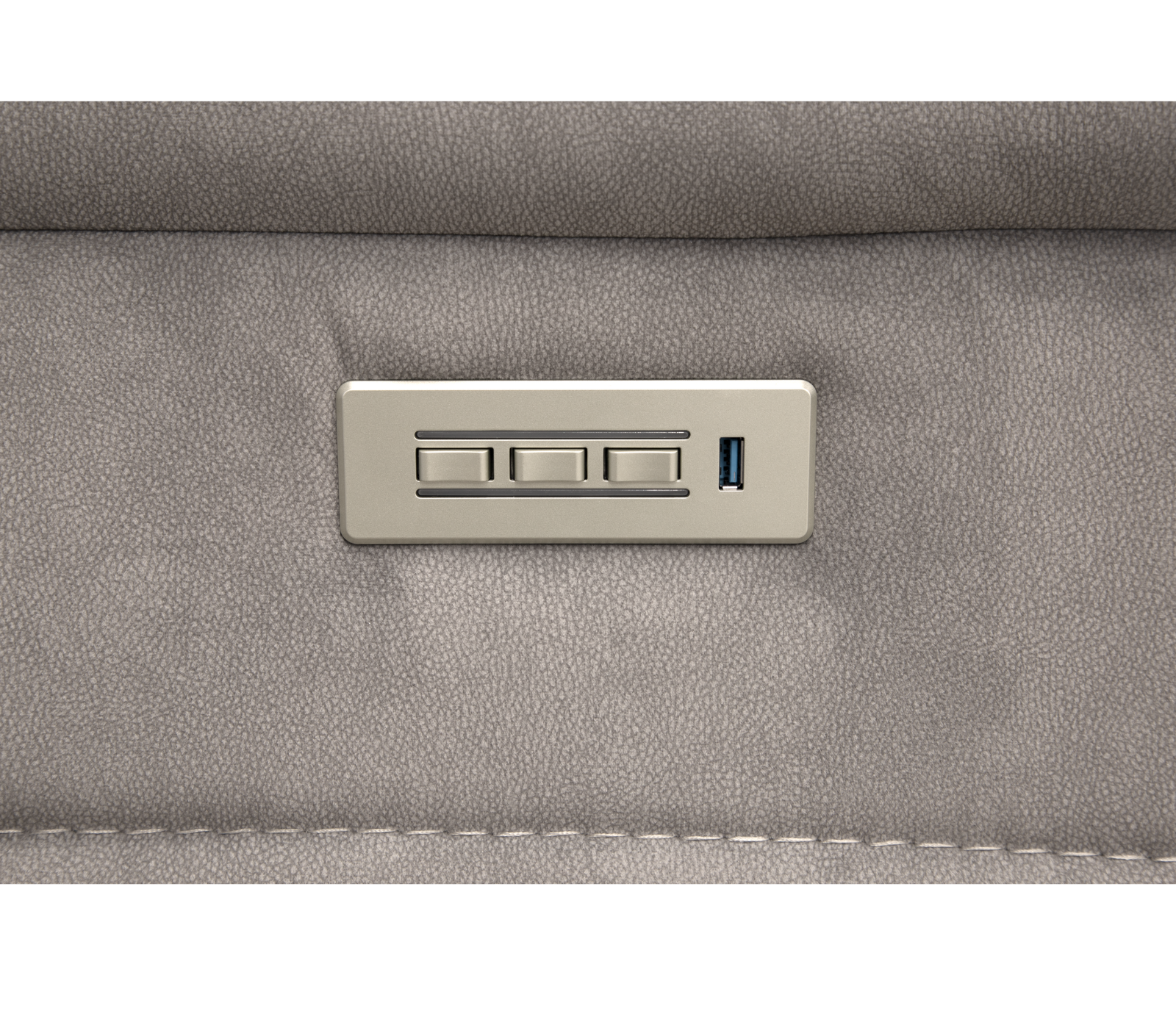 Cobalt Chair - Triple Power - Elephant Grey Fabric