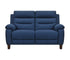 Crosby Loveseat - Power Reclining w/ Power Headrests - Blue Fabric