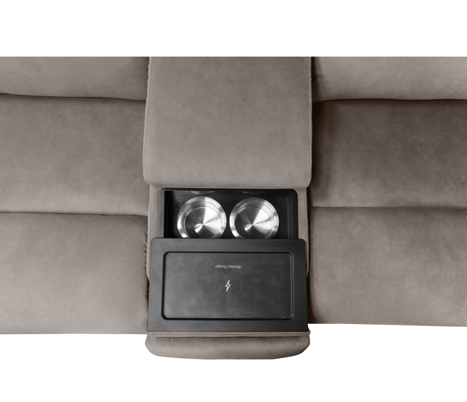 Cruise 6 Piece Sectional - Triple Power - Elephant Fabric
