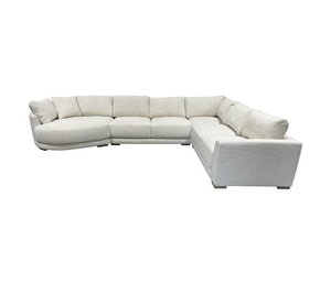 Nashville 4 Piece Sectional - Pearl